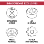 Extracteur de jus MAGIMIX 18083F Juice Expert 4 – Image 6