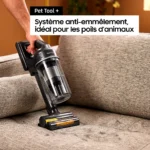 Aspirateur balai SAMSUNG Jet 85 Pet VS20C85G2TW – Image 4