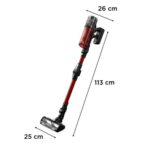 Aspirateur balai sans fil Rowenta X Force Flex 13 60 Animaux RH9A73WO 380 W Rouge (2)