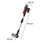 Aspirateur balai sans fil Rowenta X Force Flex 13 60 RH9A93WO Rouge (3)