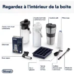 Expresso Broyeur DELONGHI ECAM450.65.G Eletta Explore Grise – Image 4