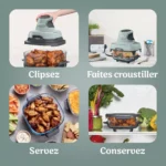 Friteuse NINJA CRISPi 4-in-1 Vert Sauge FN101EUSG – Image 4