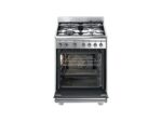 Cuisinière mixte SMEG CX68MF8 4 foyers Multifonction Vapeur 60 cm – Image 4