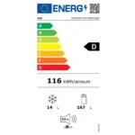 AEG Réfrigérateur 1 porte encastrable AEG OSF5O121DF OptiSpace – Image 2