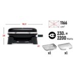 Barbecue électrique LUMIN Compact Weber – Image 5